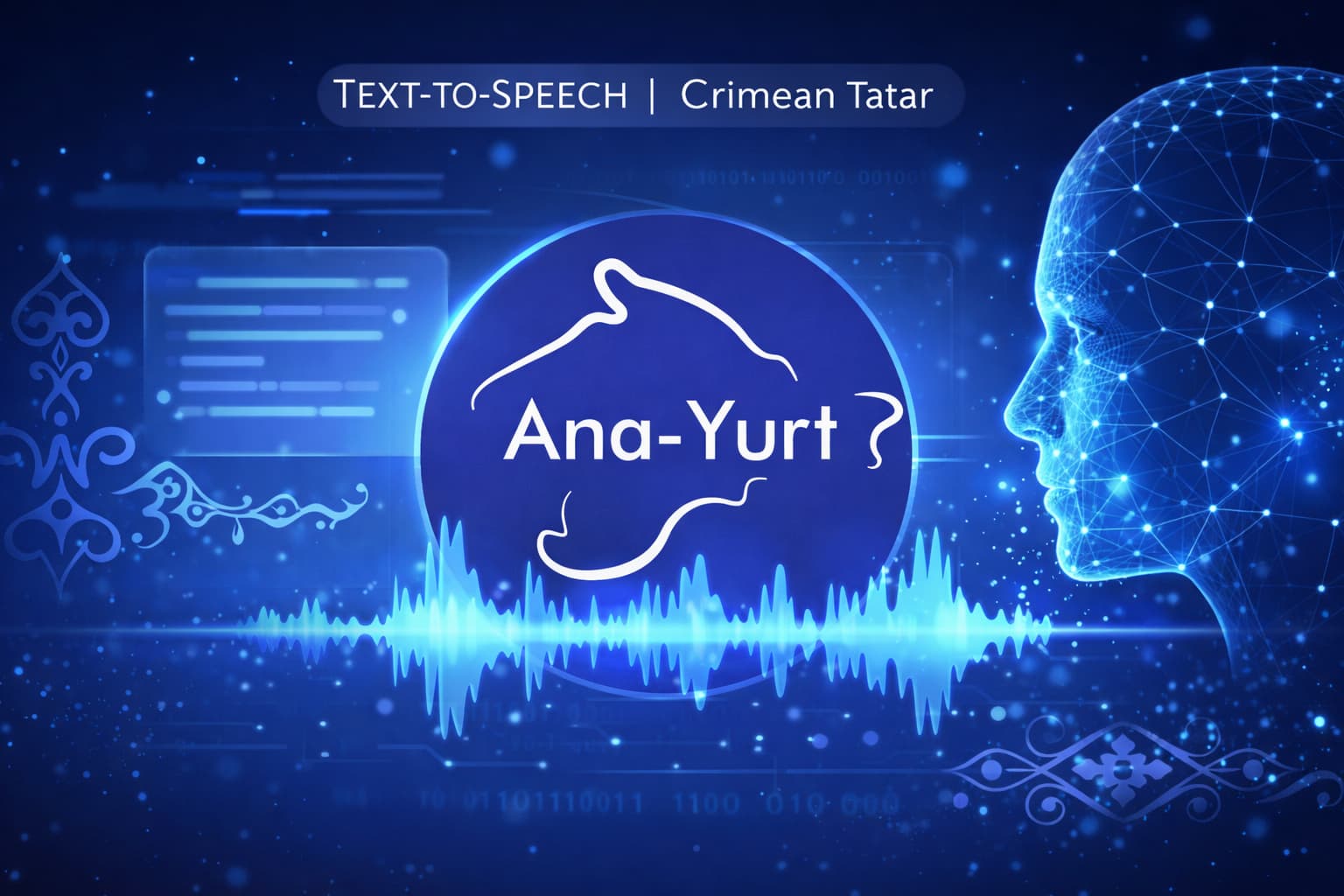 Крымскотатарская модель синтеза речи (Text-to-Speech)