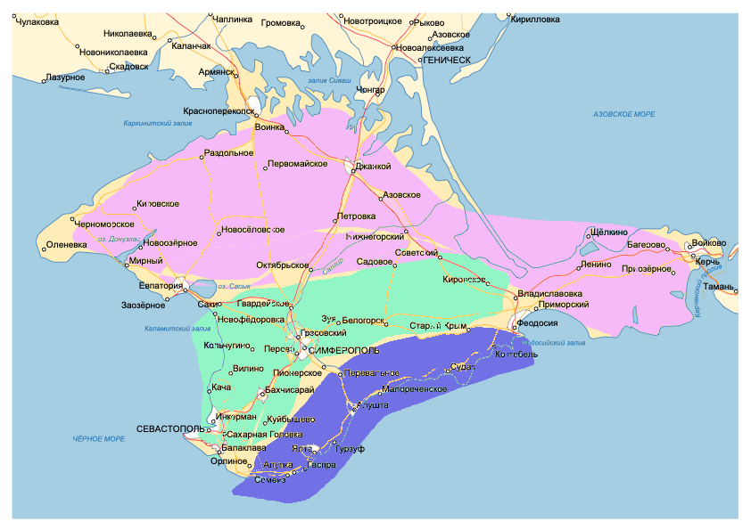 Карта диалектов