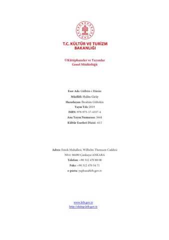 HALÎM GİRÂY GÜLBÜN İ HÂNÂN KIRIM TARİHİ Türkçe